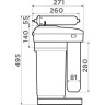 Водоочиститель OMOIKIRI PURE DROP 2.1.4 4998004